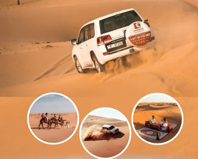 Desert Safari Abu Dhabi dune landscape